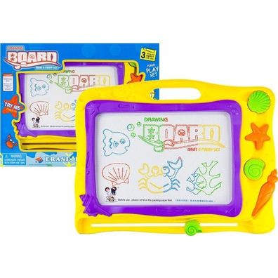 LeanToys IMPORT Maritimer Zenn-Stift + 3 Briefmarken Farbiger Hintergrund
