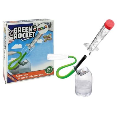 LeanToys Pädagogische DIY-Druckluftrakete