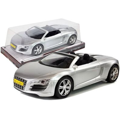 LeanToys Spielzeugauto Cabrio Silber 1:18