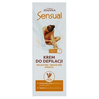 Joanna Sensual Enthaarungscreme für sensible Haut, 100 g