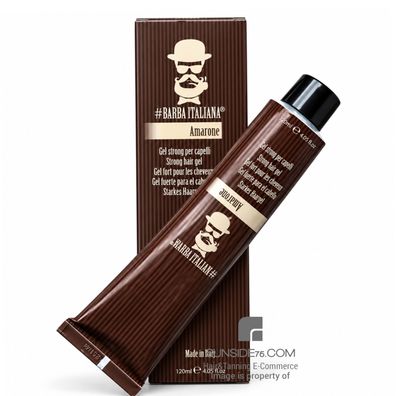Barba Italiana/ Gel Strong "Amarone" 120ml/ Haarstyling/ Haarpflege
