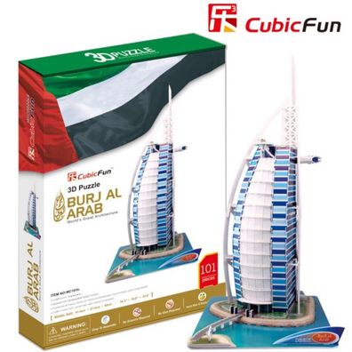 Cubicfun 3D-Puzzle Burj al Arab 101 Teile