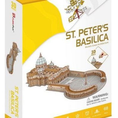 Cubicfun 3D-Puzzle Petersdom 68 Teile