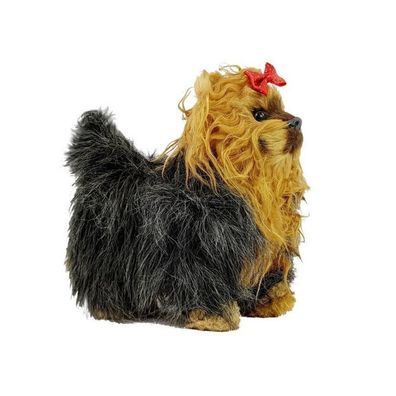 LeanToys Interaktiver York Dog bewegt sich und bellt braun-schwarz