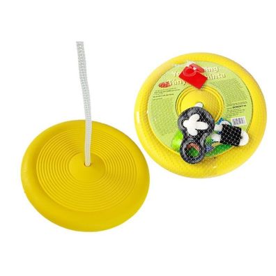 LeanToys DOREX-2000 Kindergarten Rundteller-Schaukel 423 Gelb