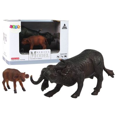 LeanToys Figur Büffelkalb Afrikanische Zootiere