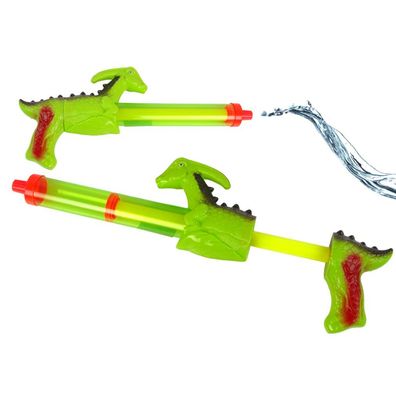 LeanToys Wasserpistole 40 cm Dinosaurier Green Garden