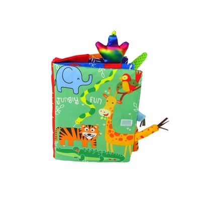 LeanToys IMPORT Dschungel-Tiere Soft-Malbuch