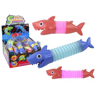 LeanToys Hai Stretching Antistress Leuchtende Pop Tube