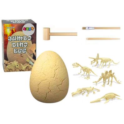 LeanToys Archäologie-Set Dinosaurier-Ei-Fossilien