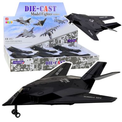 LeanToys Kampfflugzeug Militärischer Düsenantrieb Licht/Sound 1:400