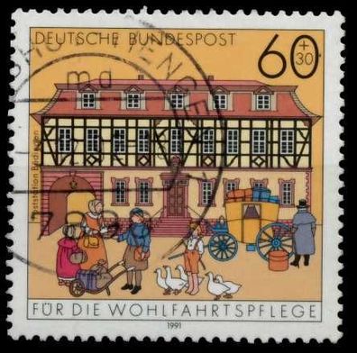 BRD 1991 Nr 1564 zentrisch gestempelt X847C8E