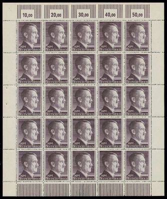 Deutsches REICH 1941 Nr 800B ndgz postfrisch Kleinbg X8790BA