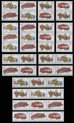 DDR Zusammendruck Nr WZd713-SZd347 postfrisch SC5928E