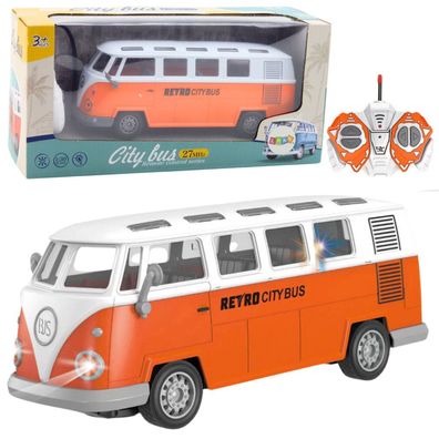 LeanToys Ferngesteuerte RC-Lichter für Retro-Stadtbusse im Maßstab 1:30