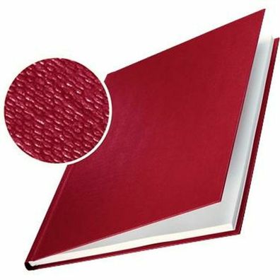 Leitz 10 Buchbindemappen rot für 36 - 70 Blatt