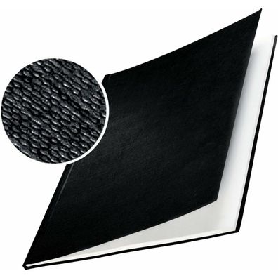 Leitz 10 Buchbindemappen schwarz für 176 - 210 Blatt