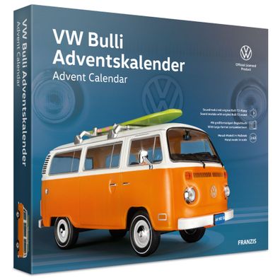VW Bulli Transporter Bus T2 Modellbau Adventskalender Advent Calendar Franzis