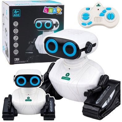 LeanToys Intelligenter ferngesteuerter Roboter auf Ketten - RC tanzt und bewegt sich