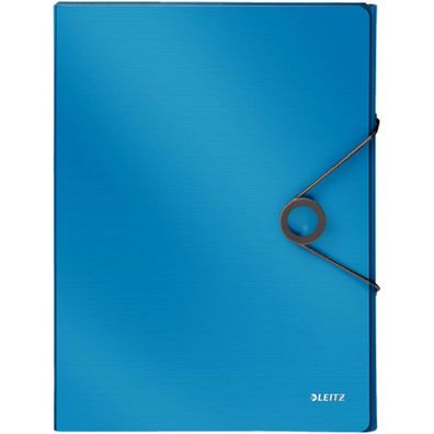 Leitz Ablagebox Solid 4568 A4 330x250mm hellblau 30mm Rückenbreite bis 250Blatt