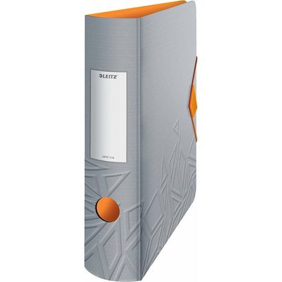 Leitz Ordner Active Urban Chic 1116 A4 318x312mm dunkelgrau 82mm breit 180°