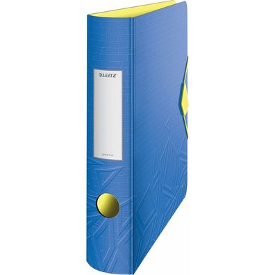 Leitz Ordner Active Urban Chic 1117 A4 318x308mm blau 65mm schmal 180°