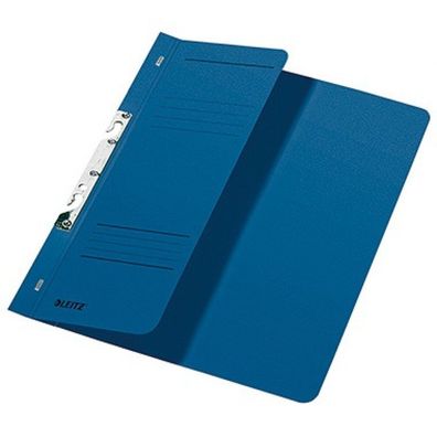 Schlitzhefter 3744 A4 305x240mm blau 1/2 Vorderdeckel Manilakarton 250 g/m² Pckg/50