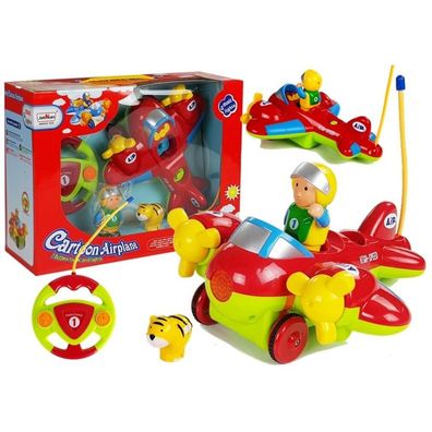 LeanToys Baby R/C Flugzeug ferngesteuert Flieger Kleinkind Fahrzeug Spielzeug