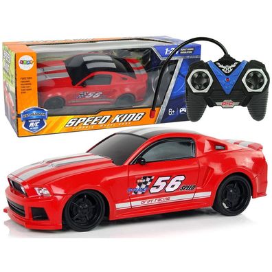 LeanToys R/C Auto Ferngesteuert Sportwagen Rennwagen Modell Spielzeug