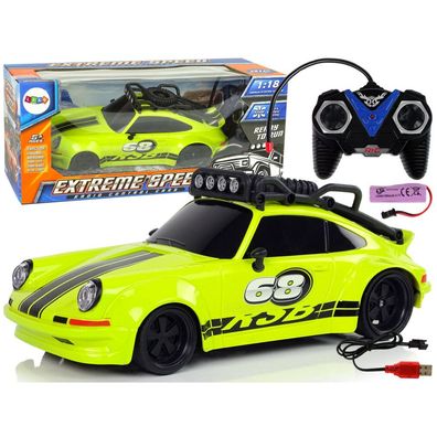 LeanToys Sportwagen Rennwagen RC Auto Fahrzeug Ferngesteuert Rallye Spielzeug