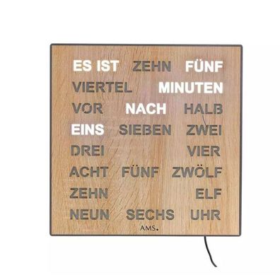 AMS - 1237 - Wortuhr