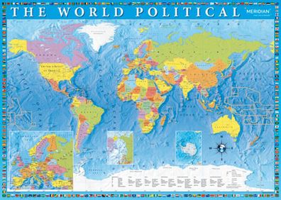 Politische Weltkarte