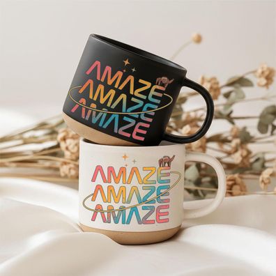 Amaze Amaze Amaze Tasse Rocky Alien Sci-Fi Weihnachtsgeschenk für Buchliebhaber Geek