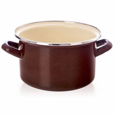 Emailletopf BRAUN 18 cm, 2 l