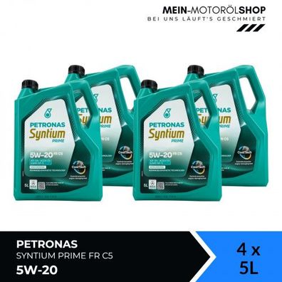 Petronas Syntium Prime FR 5W-20 C5 4x5 Liter