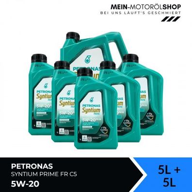 Petronas Syntium Prime FR 5W-20 C5 5 + 5 Liter