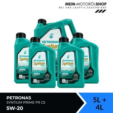 Petronas Syntium Prime FR 5W-20 C5 5 + 4 Liter