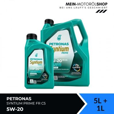 Petronas Syntium Prime FR 5W-20 C5 5 + 1 Liter