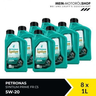 Petronas Syntium Prime FR 5W-20 C5 8x1 Liter