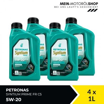 Petronas Syntium Prime FR 5W-20 C5 4x1 Liter