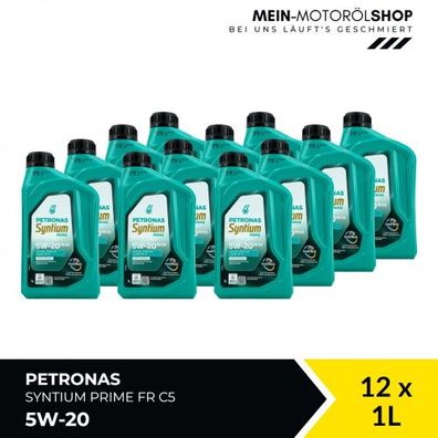 Petronas Syntium Prime FR 5W-20 C5 12x1 Liter
