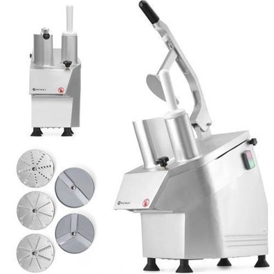 Elektrischer Gemüseschneider + 5 Scheiben Profi Line - Hendi 231807
