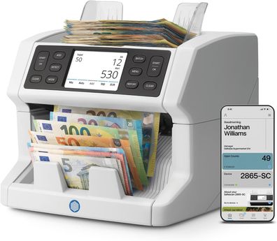 Safescan 2865-SC Geldzählmaschine - Banknotenzähler
