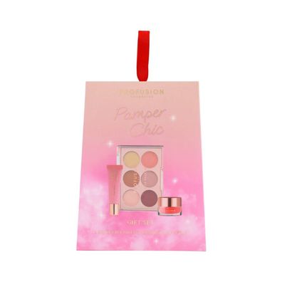 Profusion Cosmetics Pamper Chic Lippen- und Augen-Set