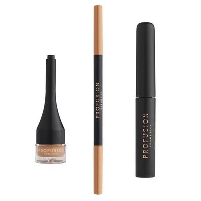 Ultimate Brow Sculpt Set Augenbrauengel, Cremestift & Pinsel, Pomade in Blond