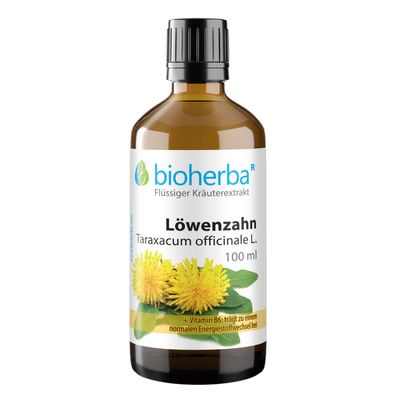 Bioherba Löwenzahn Taraxacum officinale L. Tropfen Tinktur