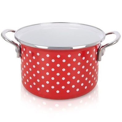 TECKA emaillierter Topf 18 cm, 2 l