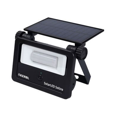 Kerbl LED-Außenstrahler Solina mit integriertem Solarmodul 13 W 1600 lm 345695