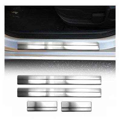 Einstiegsleisten Türschweller für Ford Fiesta 2002-2009 Edelstahl Silber 4tlg