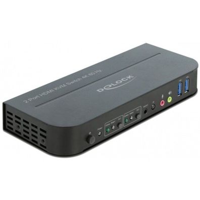 Delock DELOCK HDMI KVM Switch 4K 60Hz mit USB 3.0 & Audio